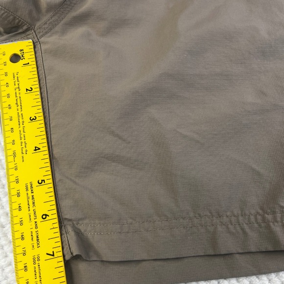 Howler Brothers Horizon Hybrid Shorts Mens 34 Brown Nylon Ripstop Fishing Hiking - Picture 4 of 12